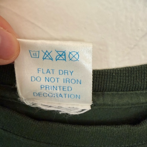 Vintage Embroidered Oxford University Green Collegiate T-Shirt The Varsity Shop - Picture 4 of 9